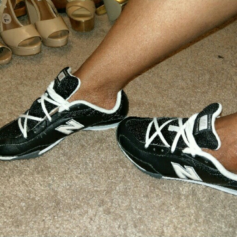Black and white New Balance