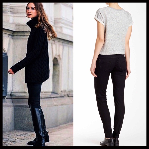 UNIONBAY 5-POCKET DENIM STRETCH SKINNY TWILL PANTS - Picture 5 of 5