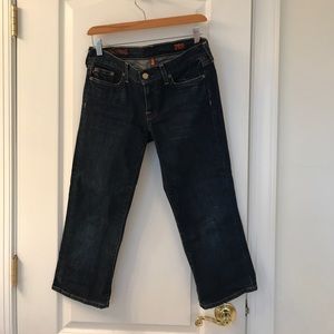 J Crew straight leg cropped Jean 28R