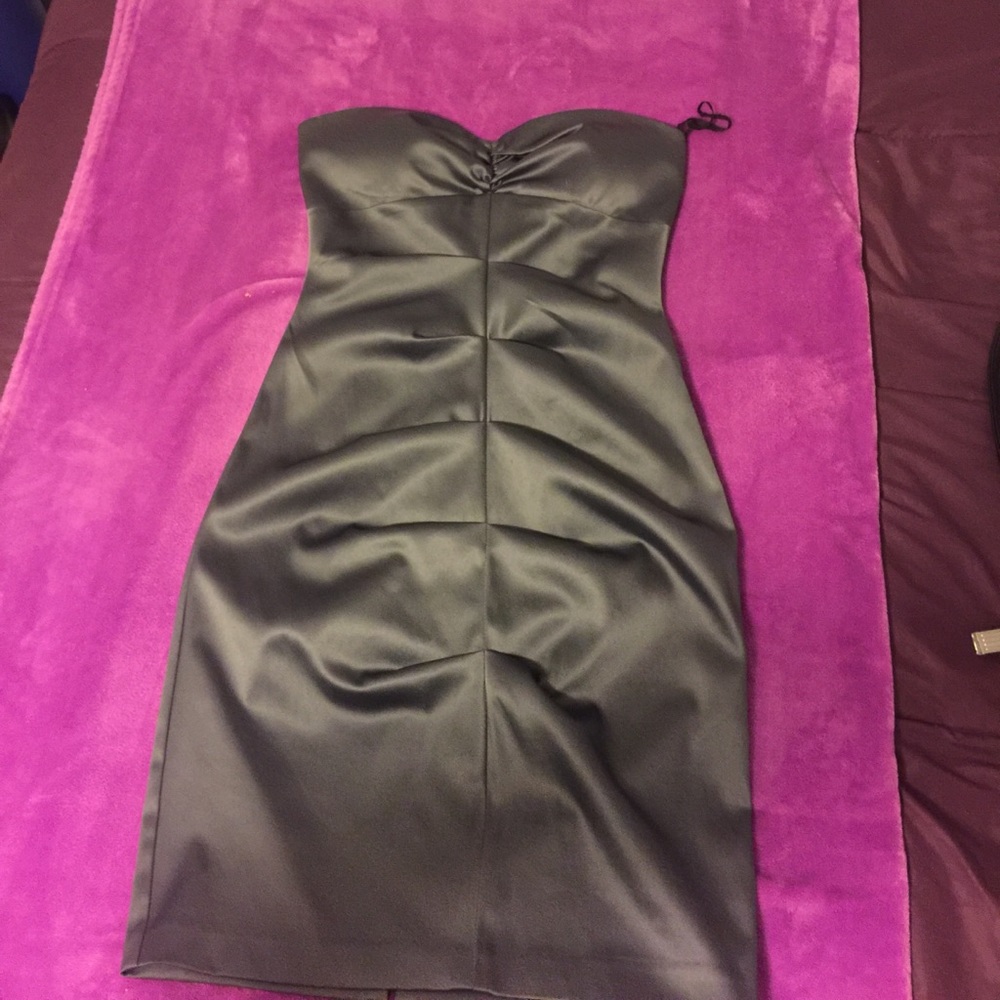 Gray formal dress