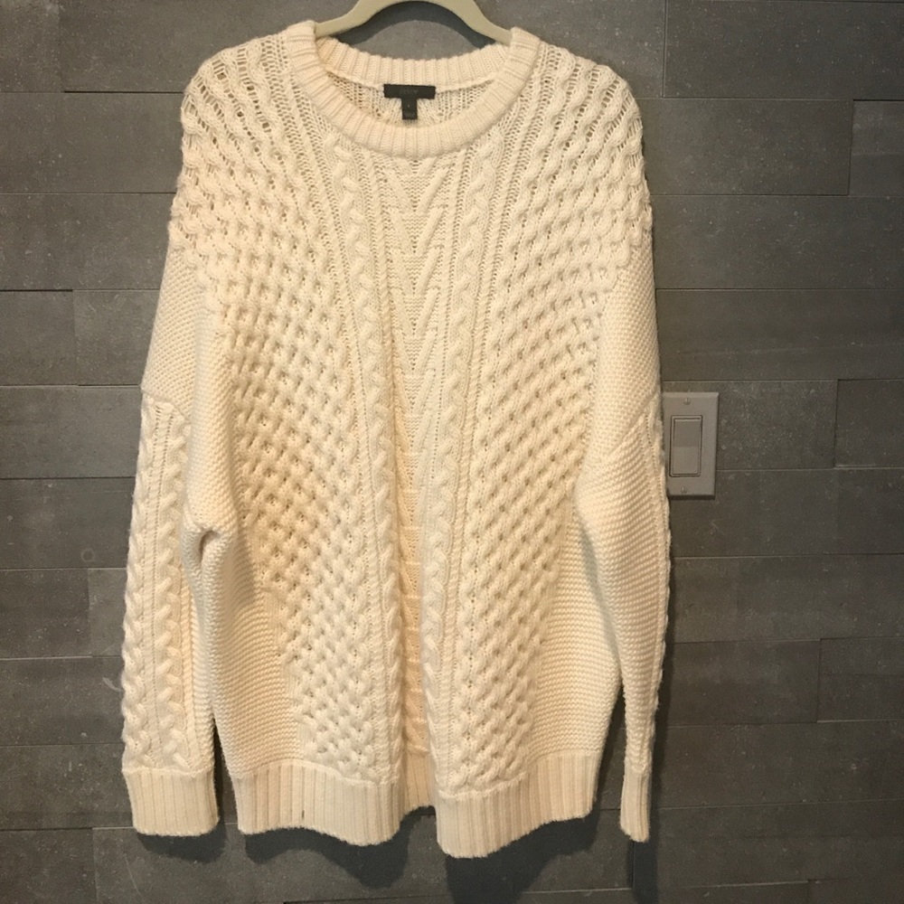 J crew wool sweater