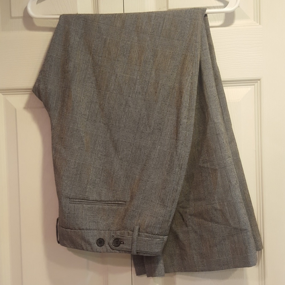 Women's Plaid Dress Pants