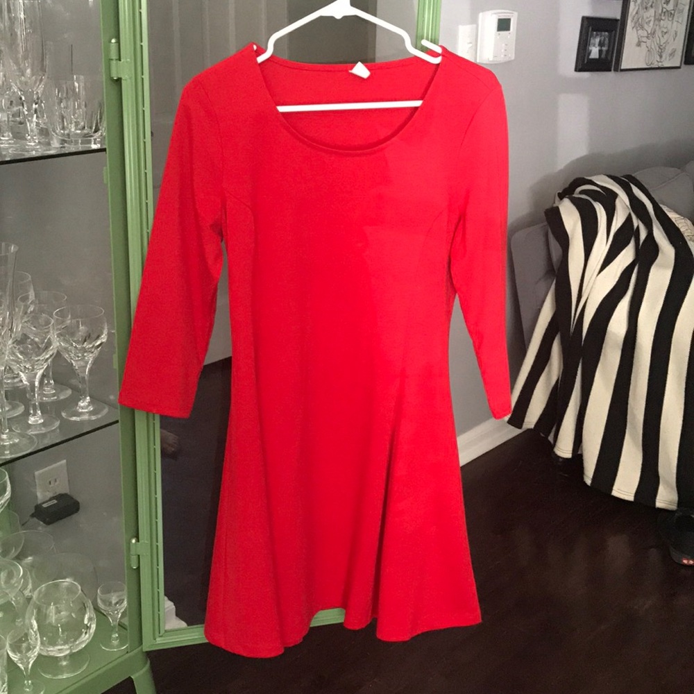 Red Old Navy Dress
