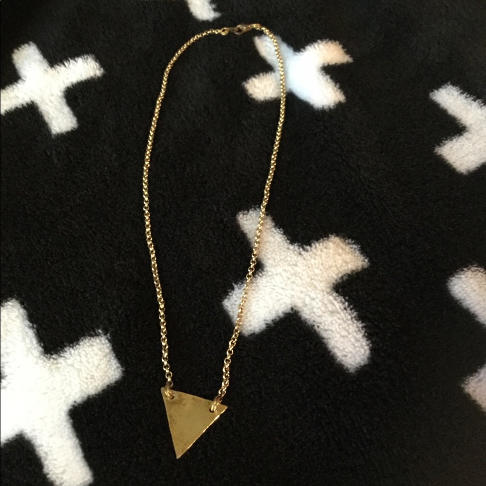Triangle necklace!