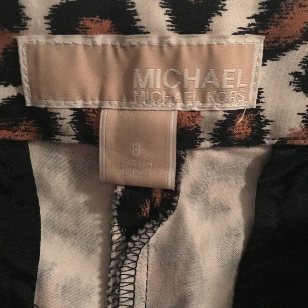 Michael Kors Cheetah Dress Pants