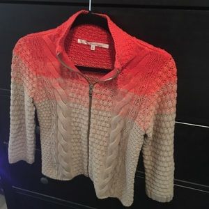 Size S Rachel Roy Knitted 3/4 sleeve sweater