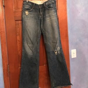 Joe's jeans distressed bootcut size 31 jeans