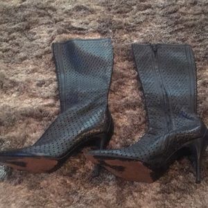 BCBG Leather Knee High Boots!!