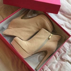 Chinese Laundry Suede Stiletto Booties