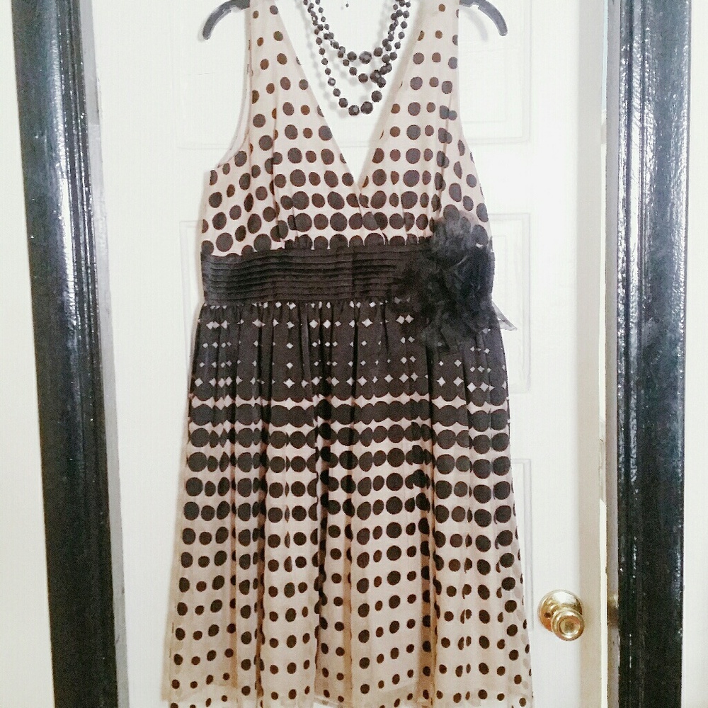 Polka Dot Cocktail Dress