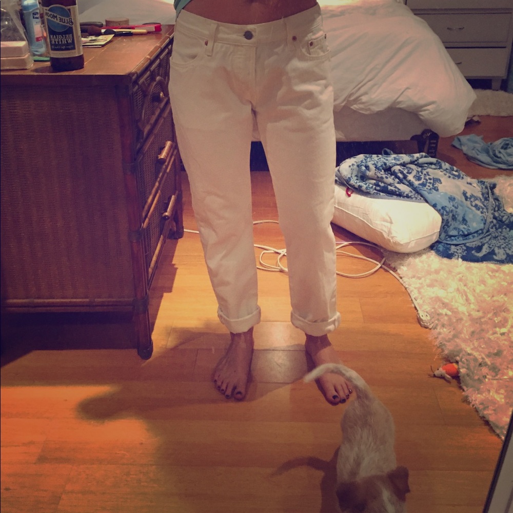 Levi's original cropped jean