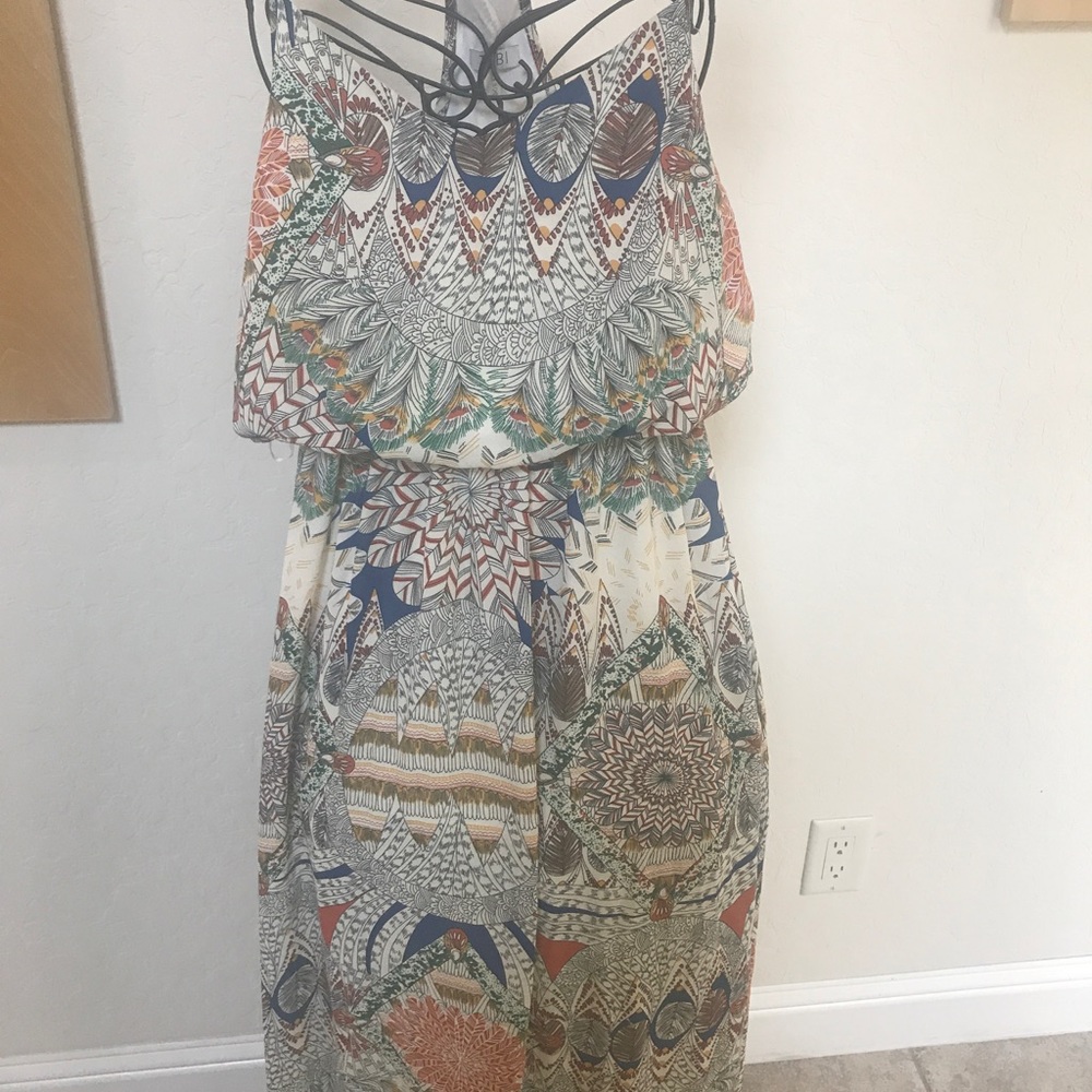 Tobi maxi print dress