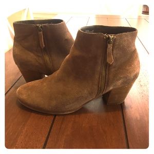 Brown booties
