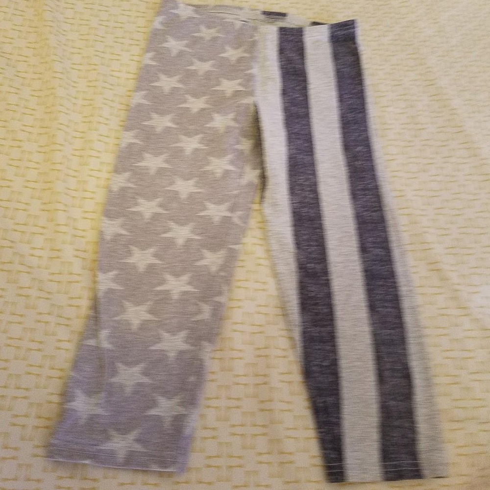 Old navy girl's patriotic Capri leggings