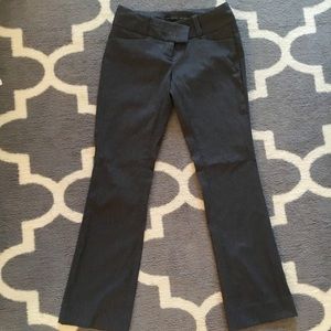 The Limited Exact Stretch Bootcut Gray Pants