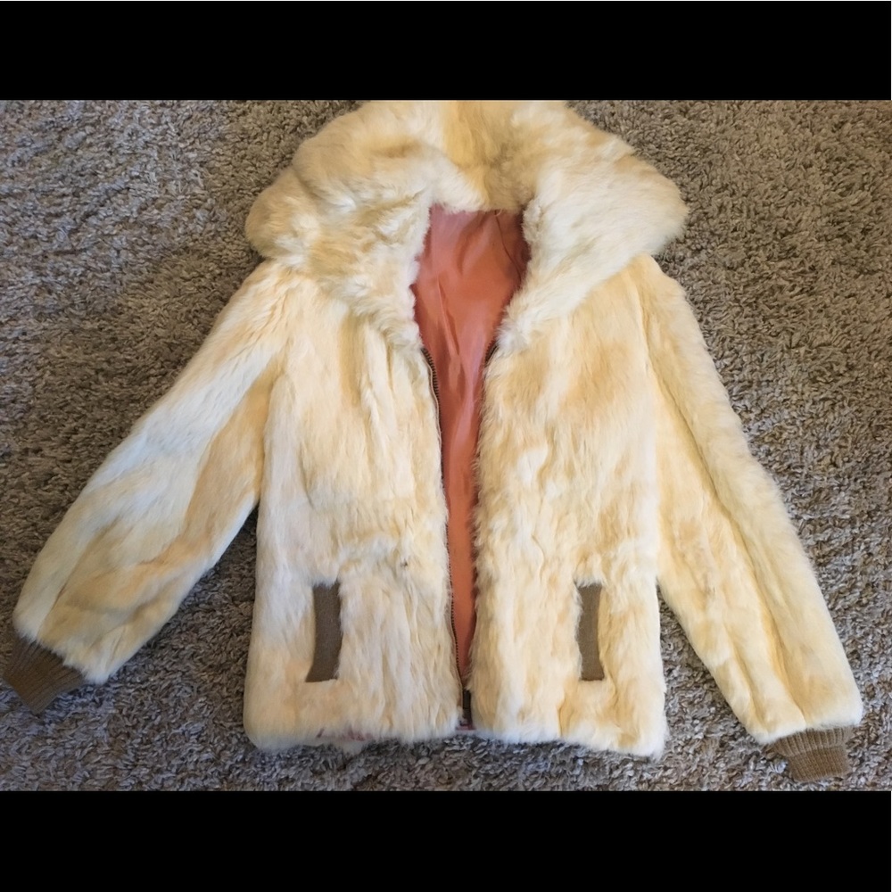 Jacques Saint Laurent fur jacket