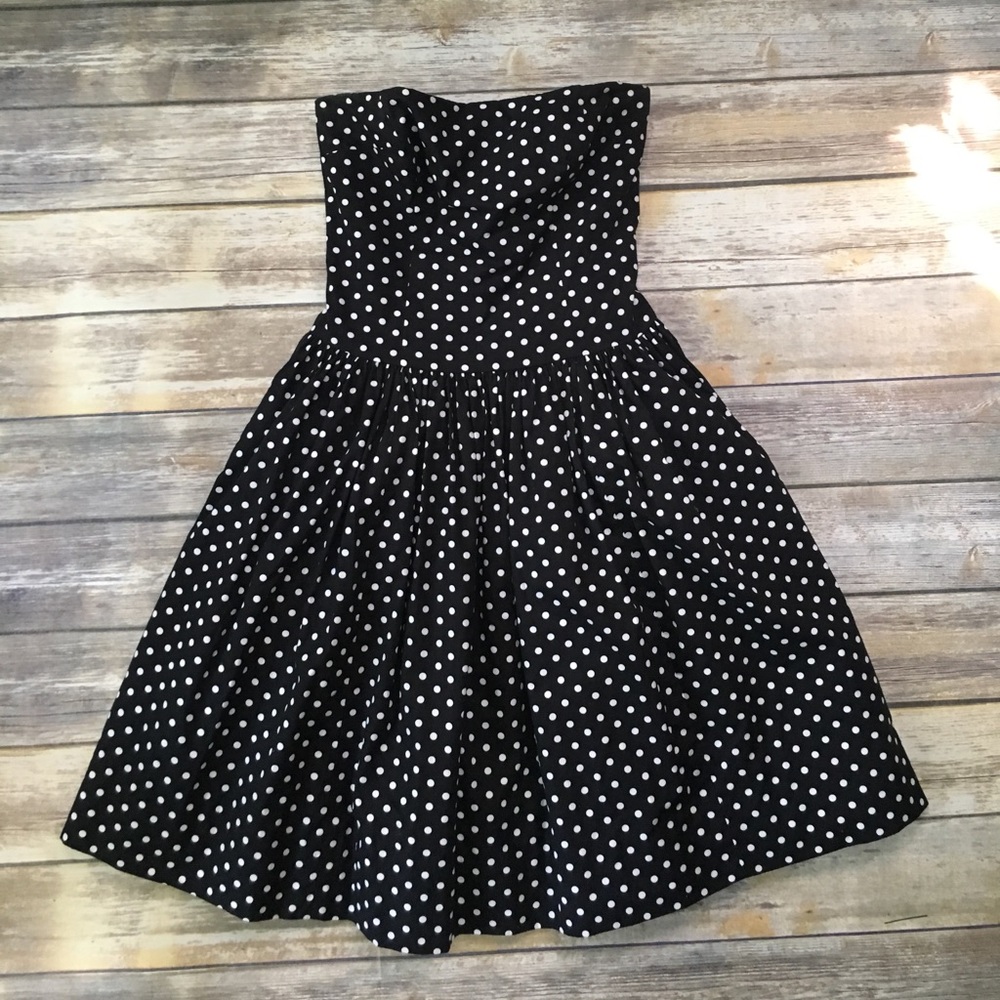 Tracy and Michael Strapless Fit and Flare