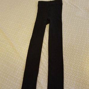 Black leggings - girl's size XL (12-16)