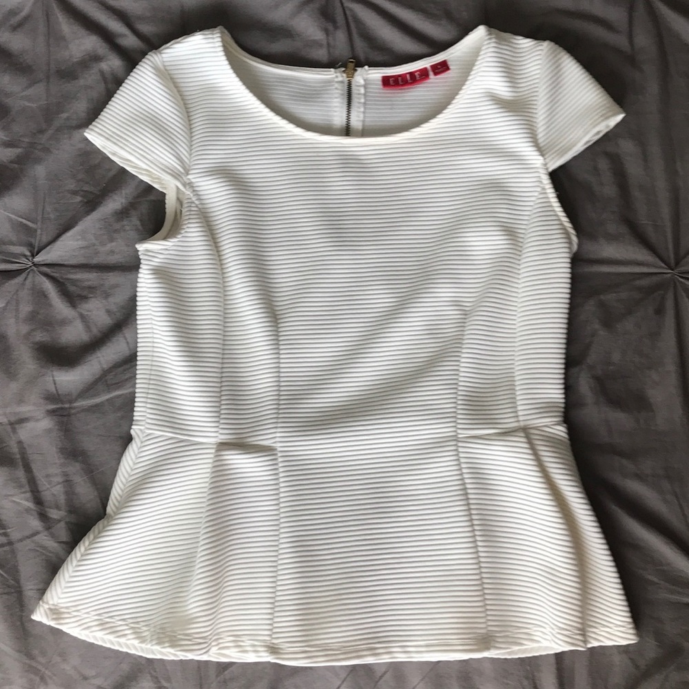 Peplum top