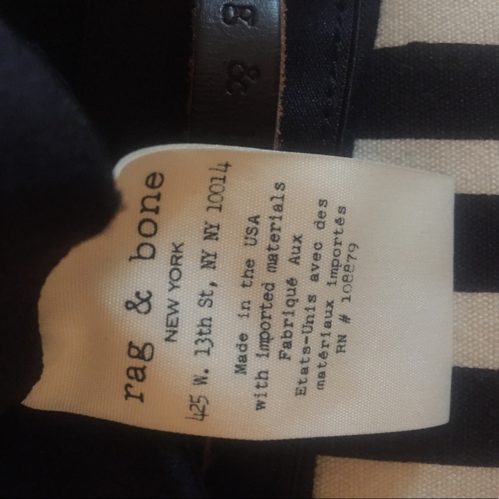 Rag & Bone Skinny Stretch Denim