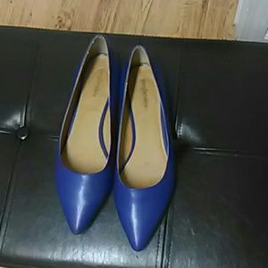 Blue Comfortview Flats