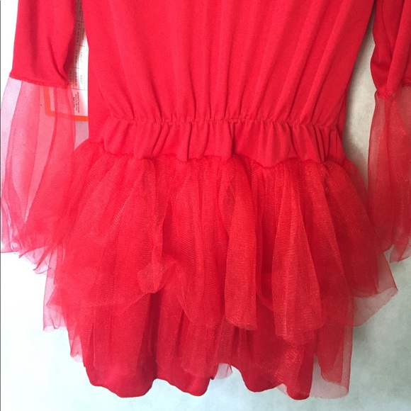 Red Devil Girls Halloween Costume Size Large 10-12 - Picture 3 of 8