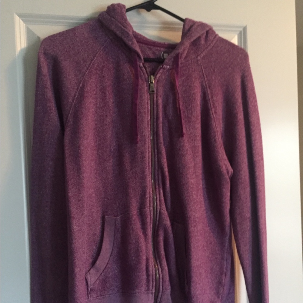 Hooded Full Zip Sweatshirt Jacket