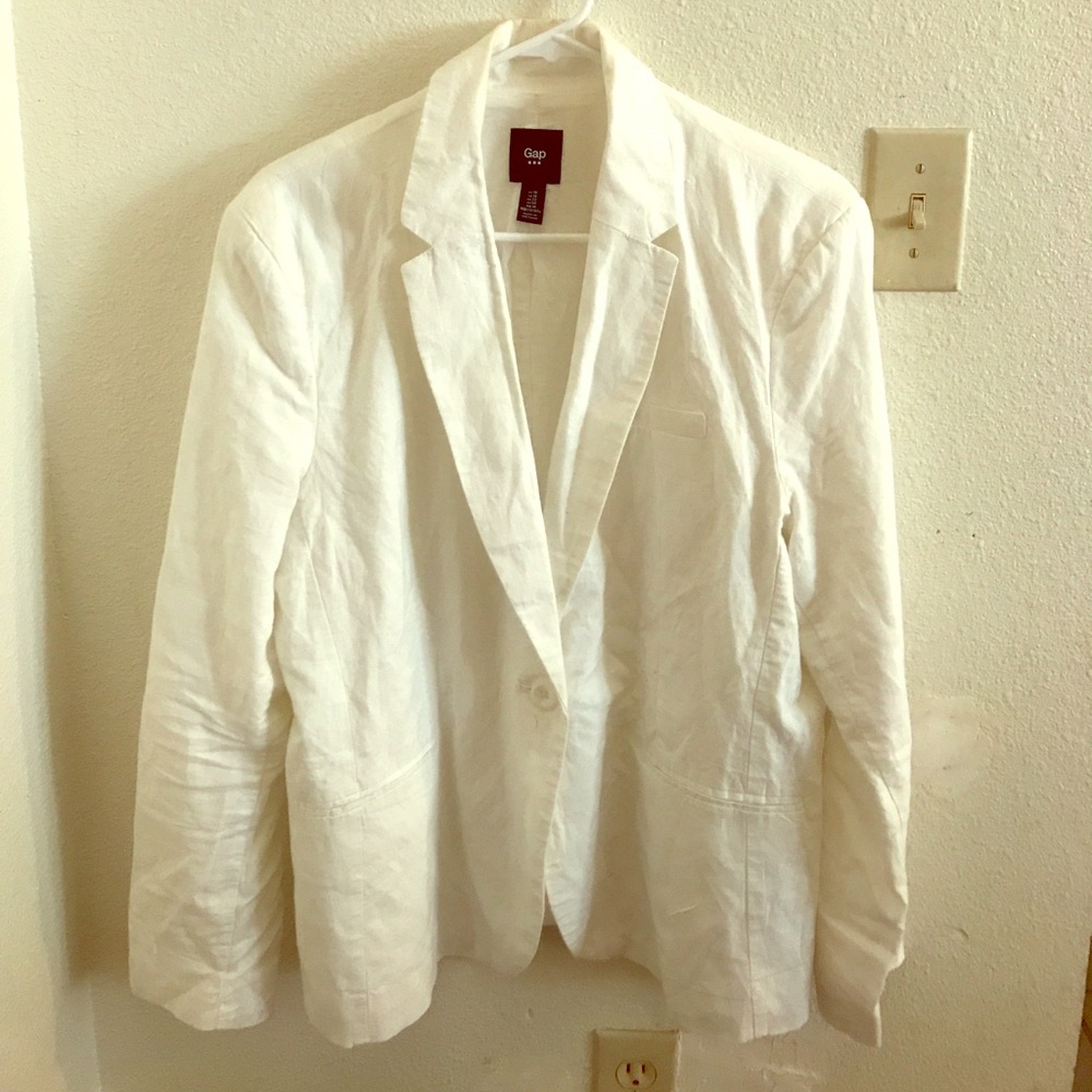 Gap white blazer