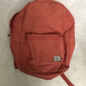 Used Herschel coral backpack! Has some marks on it
