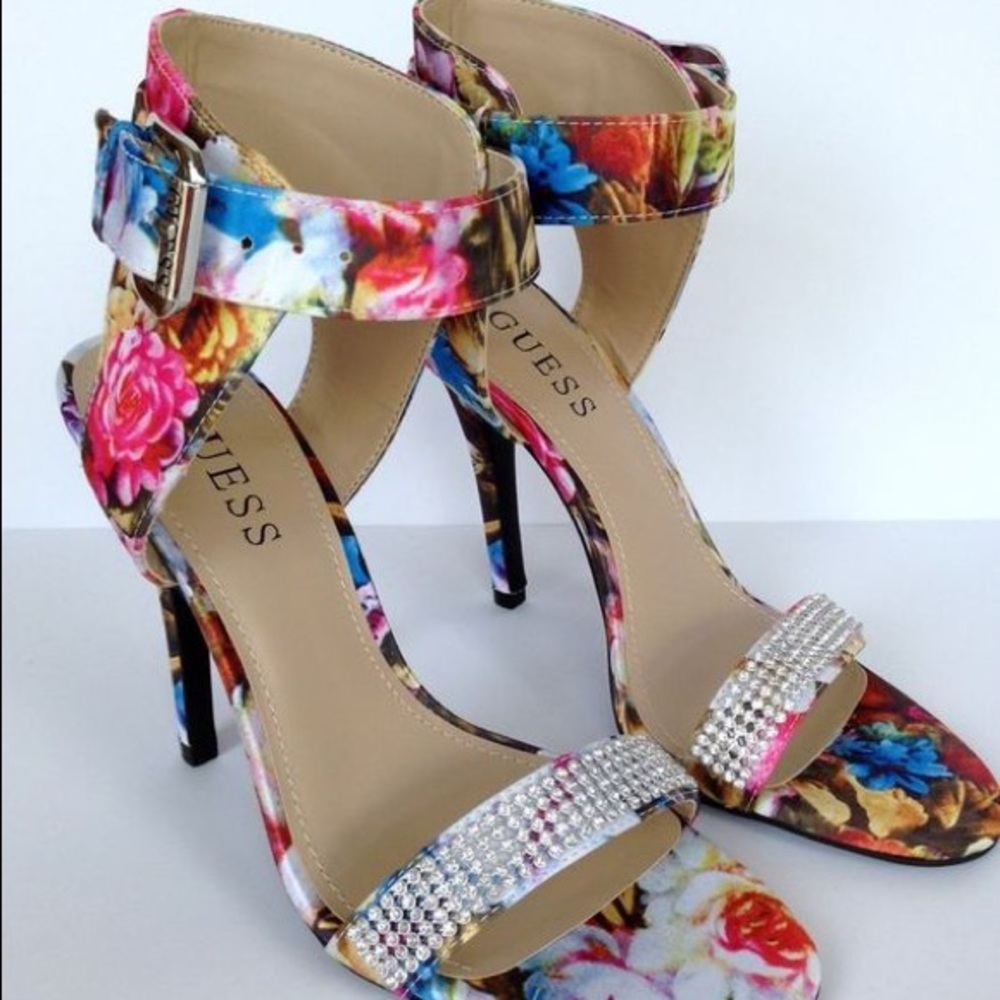 Guess Floral Heels