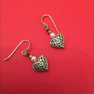 Heart earrings