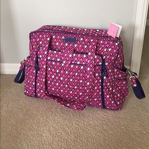 NWT Vera Bradley Large Stroll Around Baby Bag