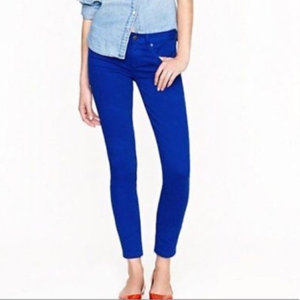 J. Crew Toothpick Ankle Jeans