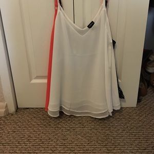 White tank top