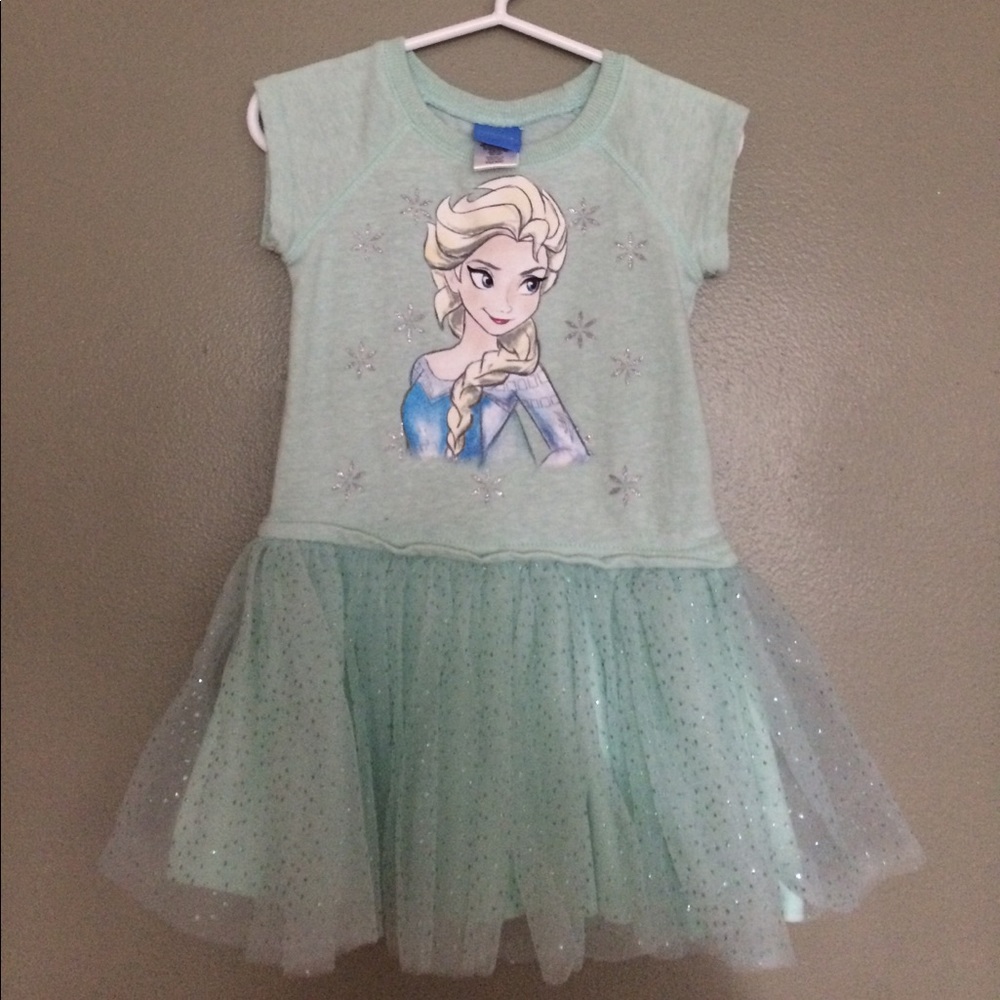 Elsa light blue tutu dress
