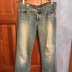 Abercrombie and Fitch size 6 bootcut jean