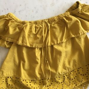 Madewell off the shoulder top