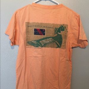 Southern Marsh Peach Men's short sleeve tshirt