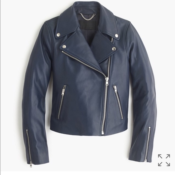 J. Crew Jackets & Blazers - Jcrew leather jacket - brand NEW with tag
