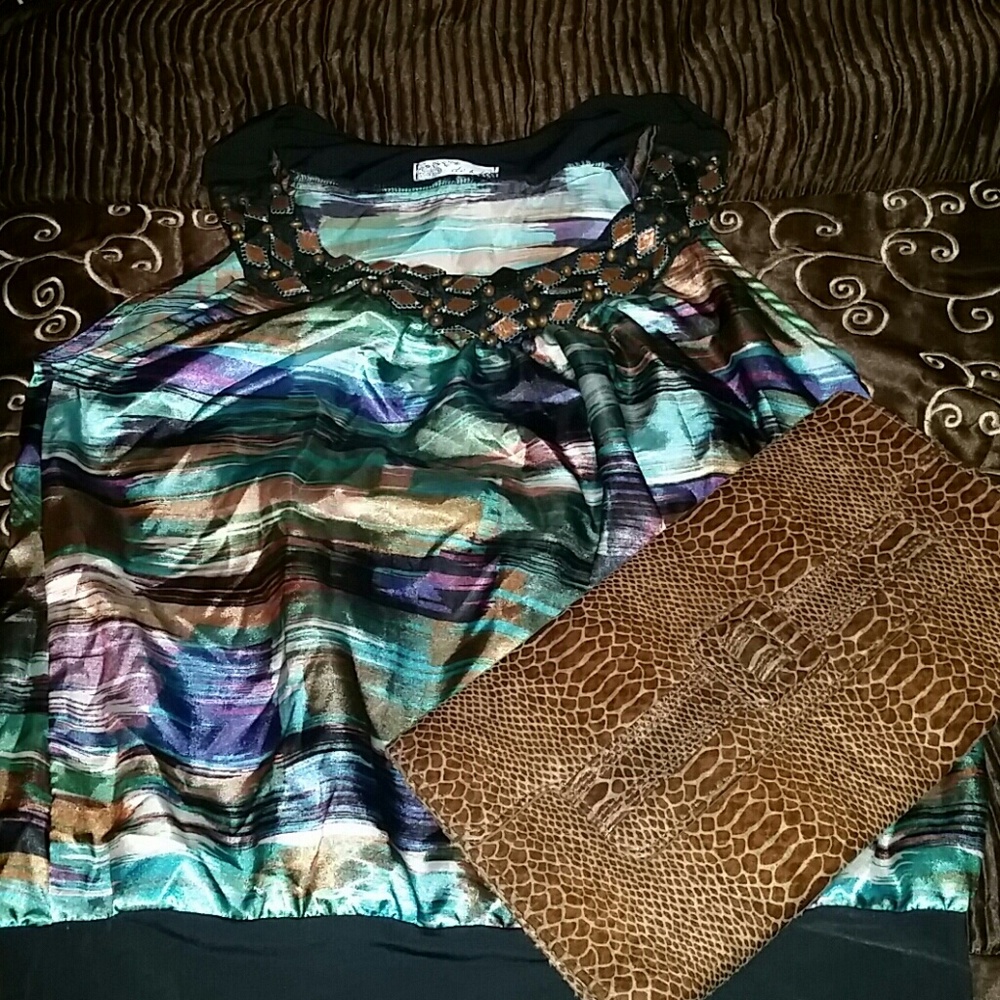 Satin Dressy Tank Top