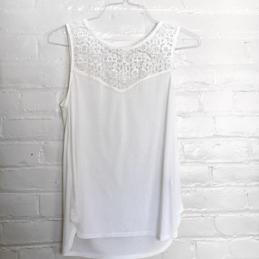Top with lace detailing.