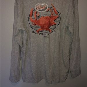 Southern Marsh men's long sleeve tshirt