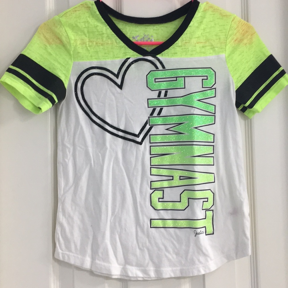 Gymnast short sleeve top, size 12