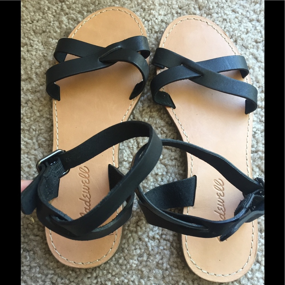 Madewell Crisscross Boardwalk Sandal