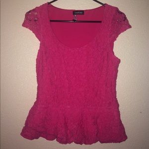 Pink Baby Doll blouse
