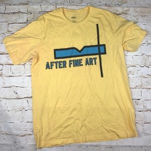 LIMITED EDITION Uniqlo Yellow T-Shirt Size Large