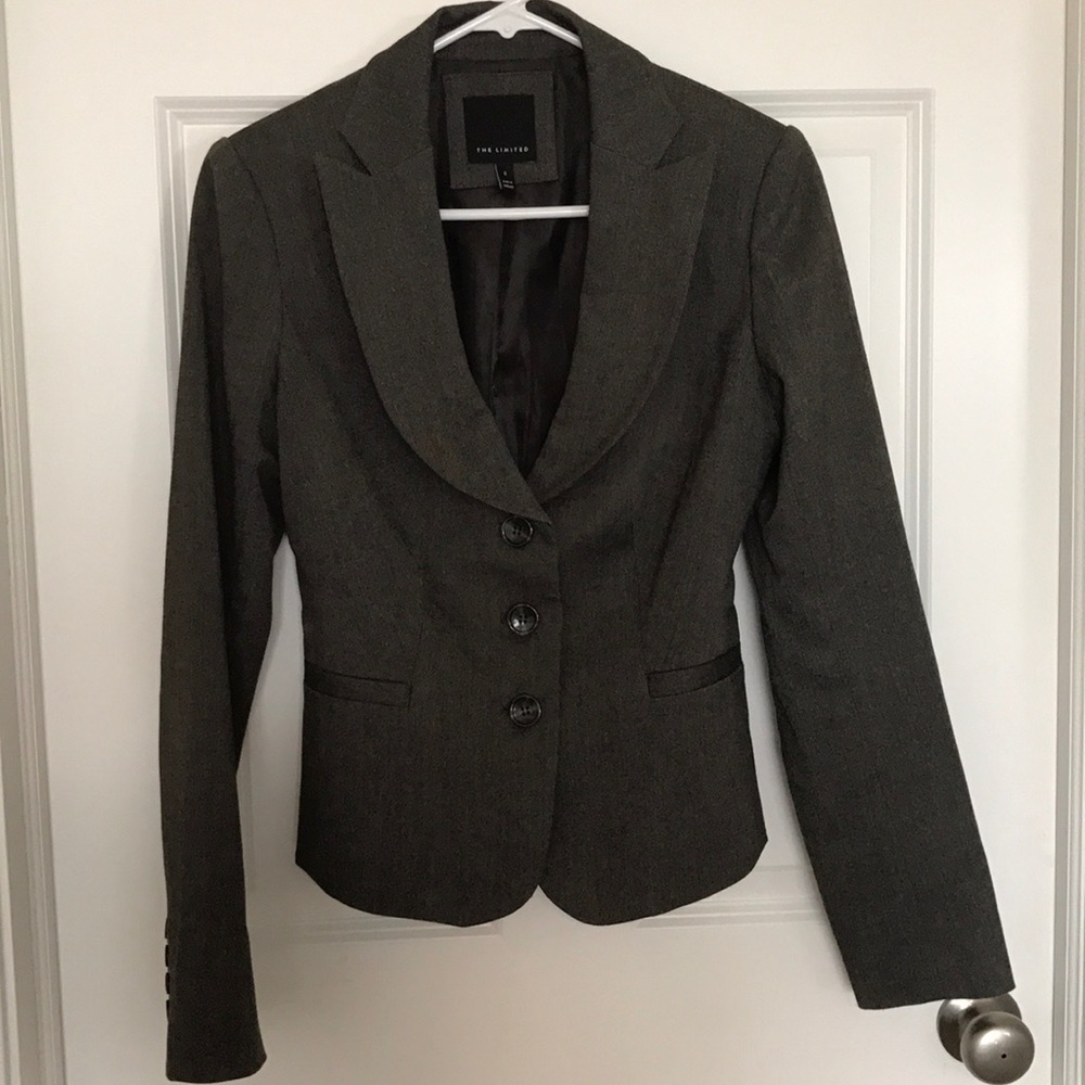 The Limited dark brown pant suit
