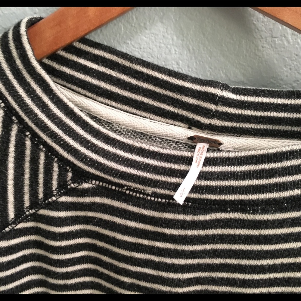Free People mini striped tunic
