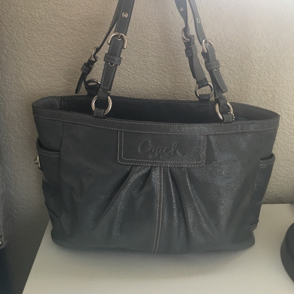 Coach patent leather purse