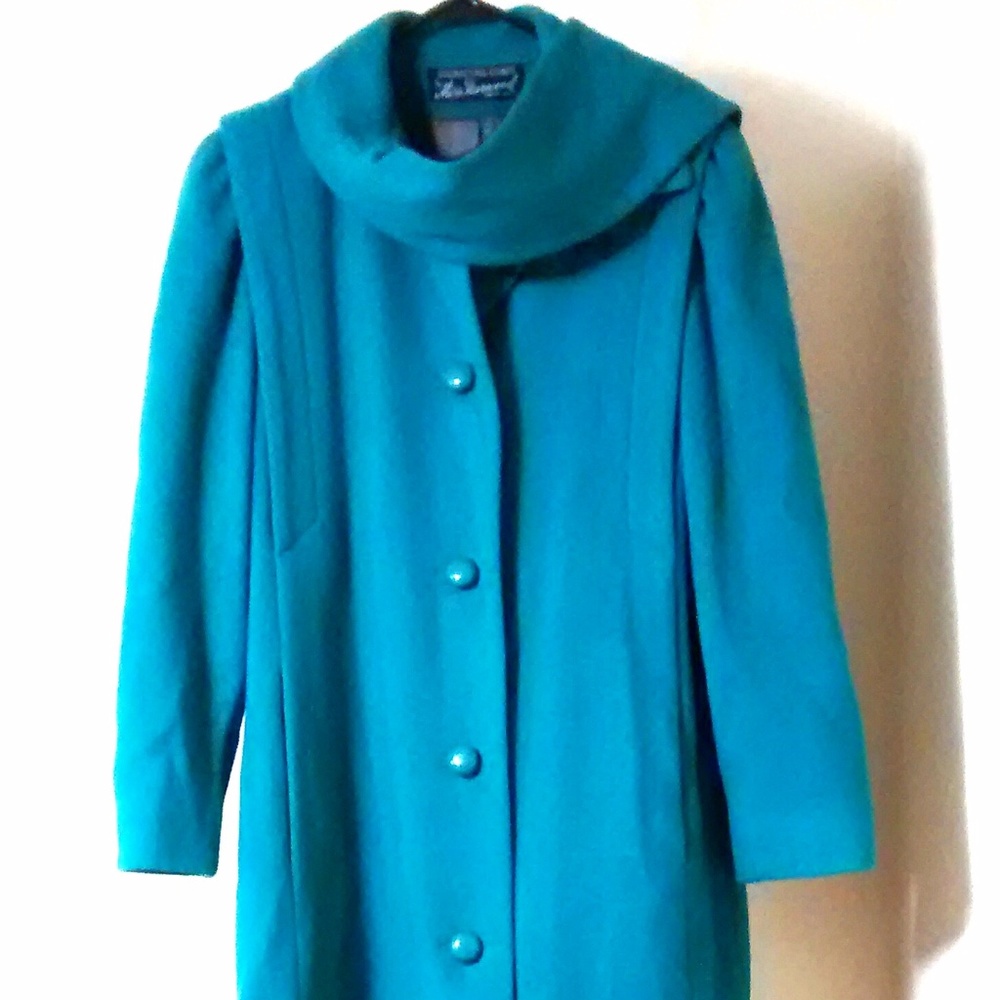 Vintage 70 Miss Harwood Madigans Wool Trench Coat